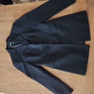 Benetton Long Suit Jacket Made in Italy Size 38